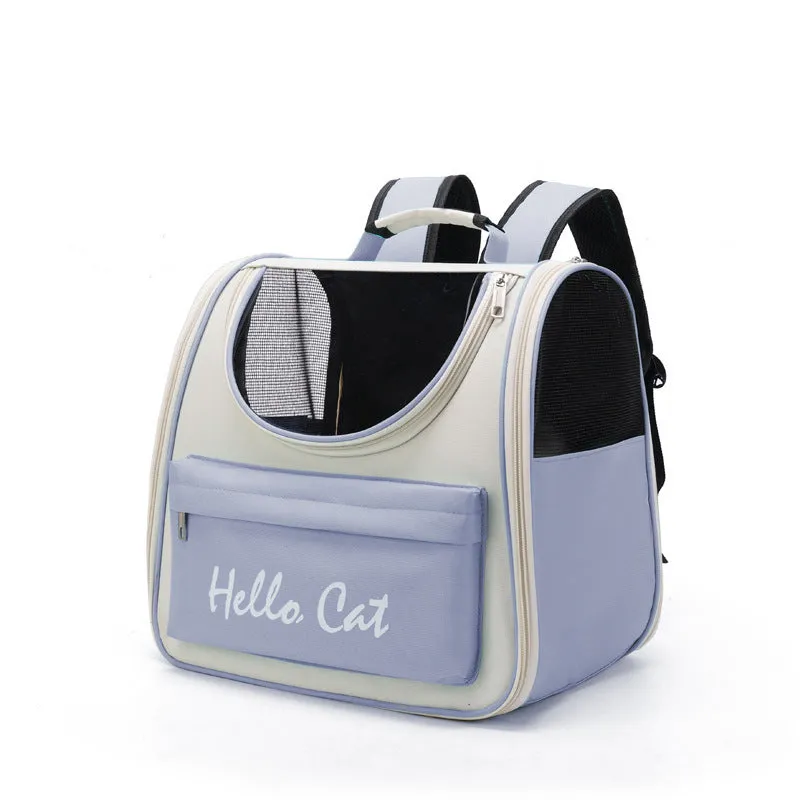 Pawfey Deluxe Pet Carrier for Cats and Small Dogs