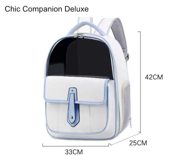 Pawfey Deluxe Pet Carrier for Cats and Small Dogs