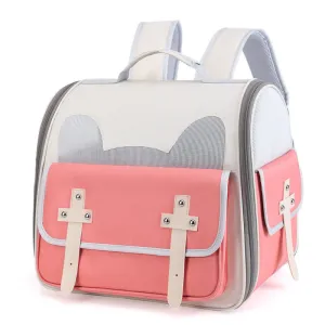 Pawfey Deluxe Pet Carrier for Cats and Small Dogs