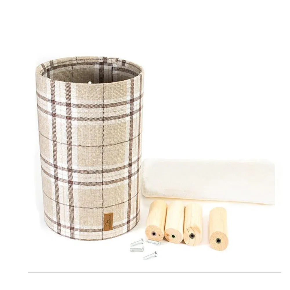 PAWS ASIA AliExpress High Quality Popular Raised Pet Cozy Luxury Durable Tunnel Cat Bed Frame