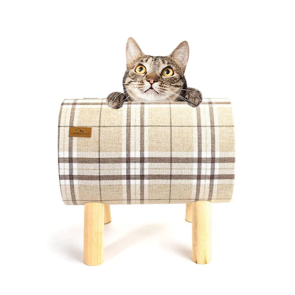 PAWS ASIA AliExpress High Quality Popular Raised Pet Cozy Luxury Durable Tunnel Cat Bed Frame