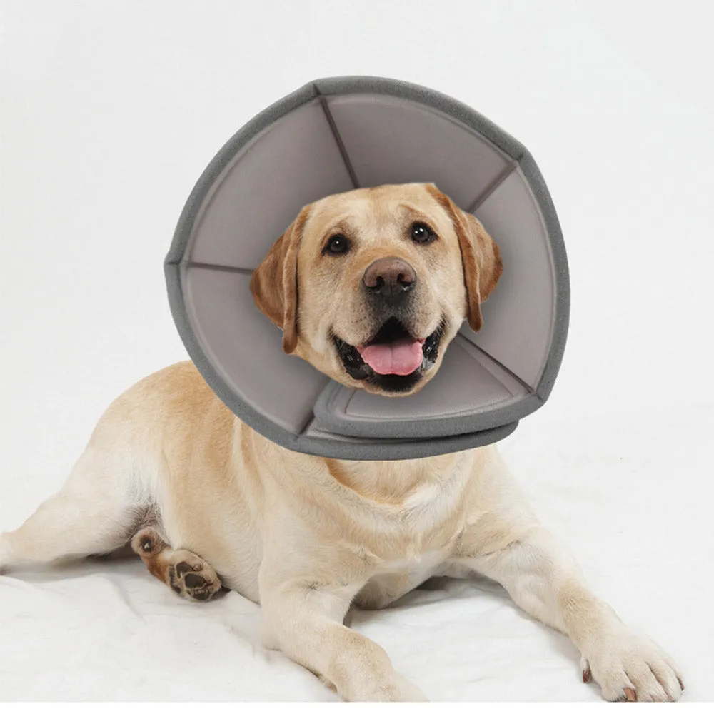 PAWS ASIA Suppliers EVA Massage Bite Protective Cone Elizabethan Recovery Dog Collar Cat