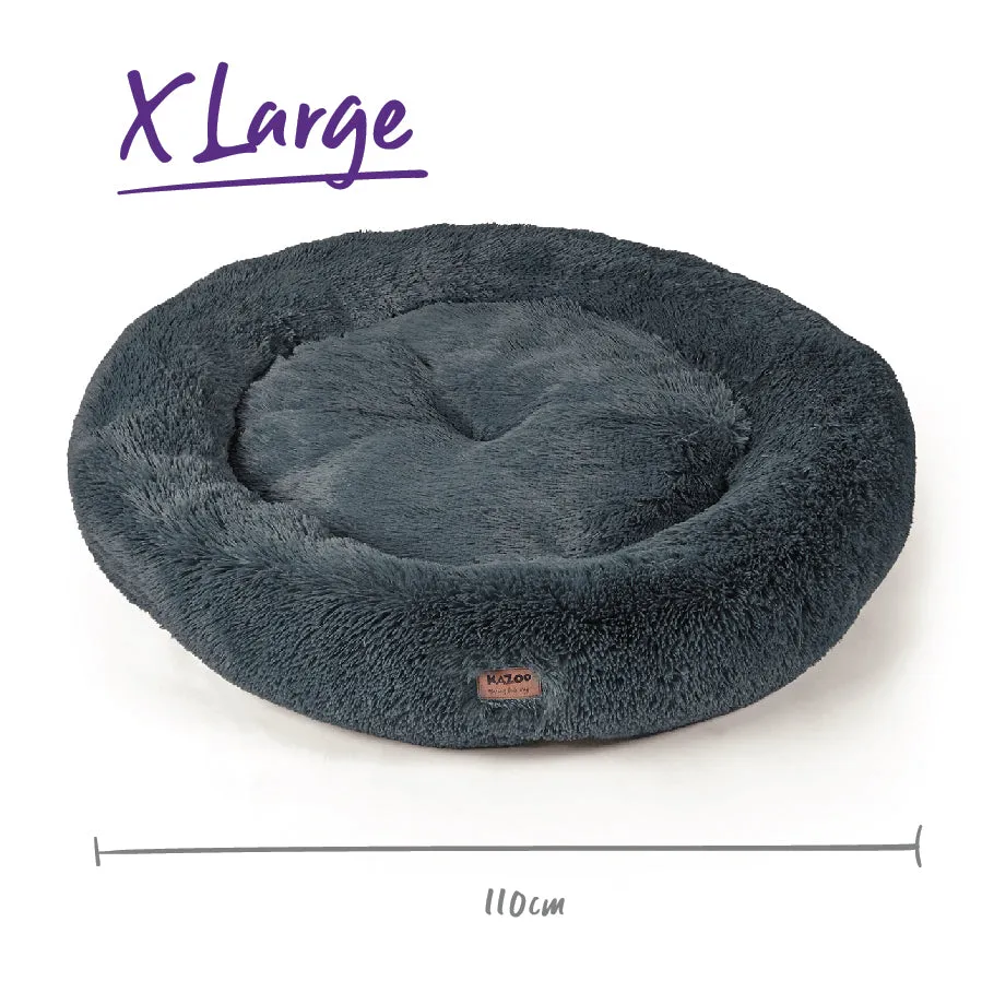Peacock Dog Bed - Storm Grey