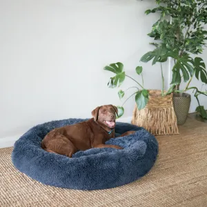 Peacock Dog Bed - Storm Grey