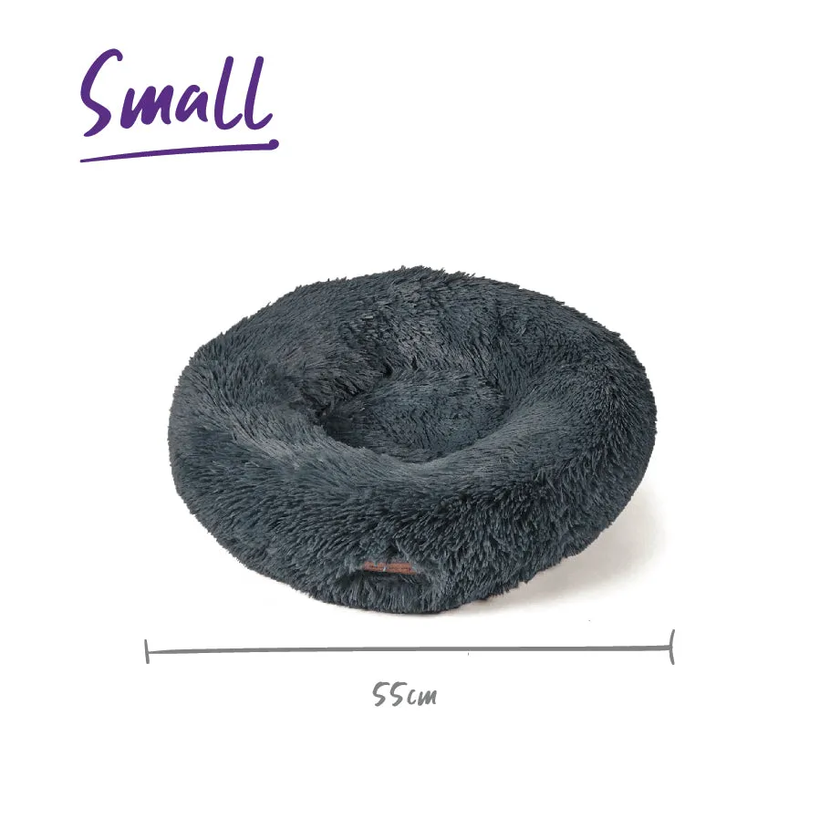 Peacock Dog Bed - Storm Grey