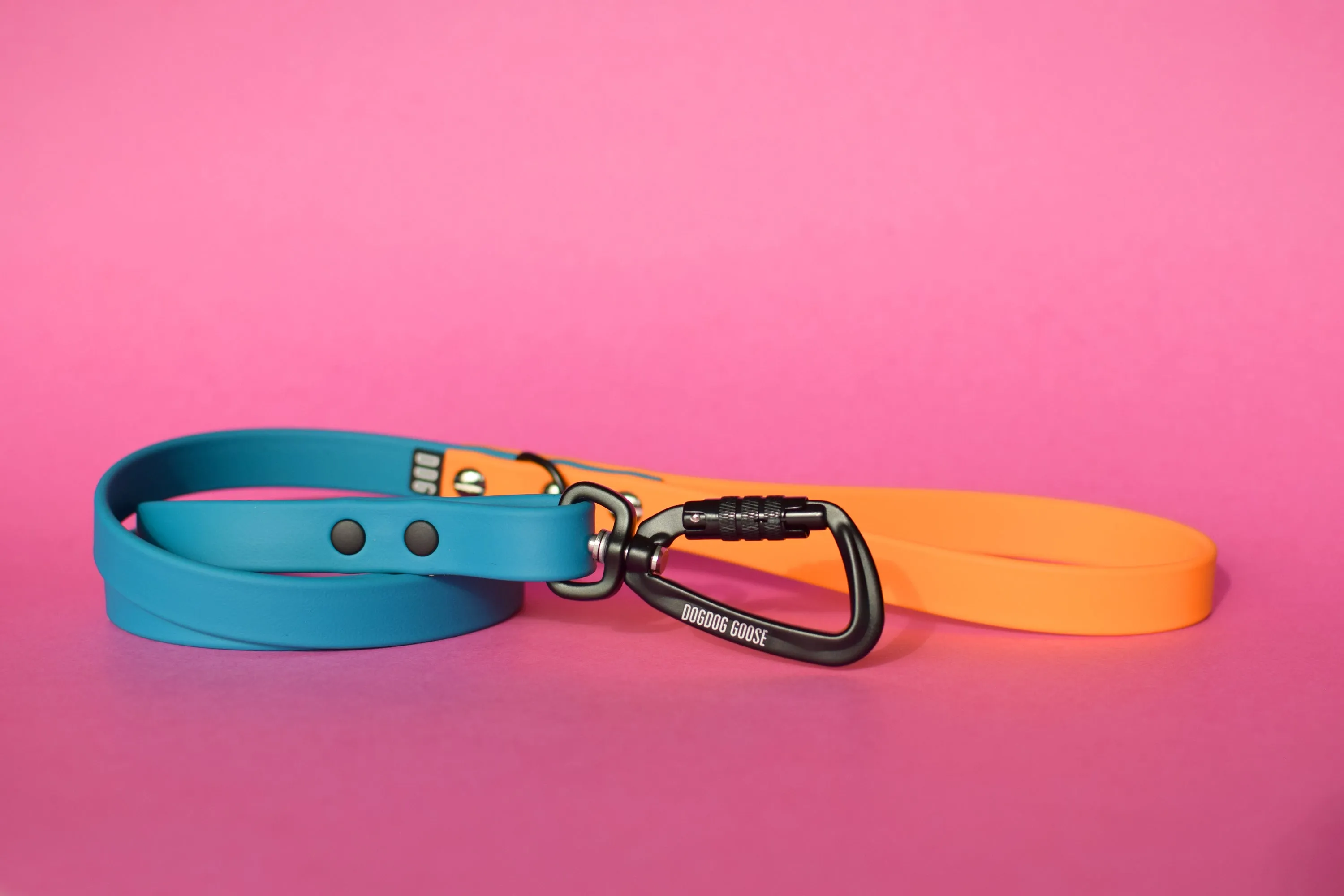PREMADE COLLECTION - Lagoon & Mango Biothane Dog Leash