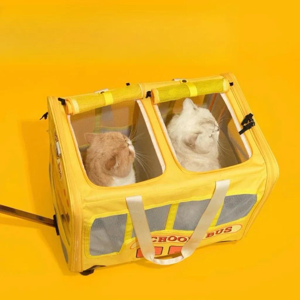 PURLAB School Bus Pet Carrier
