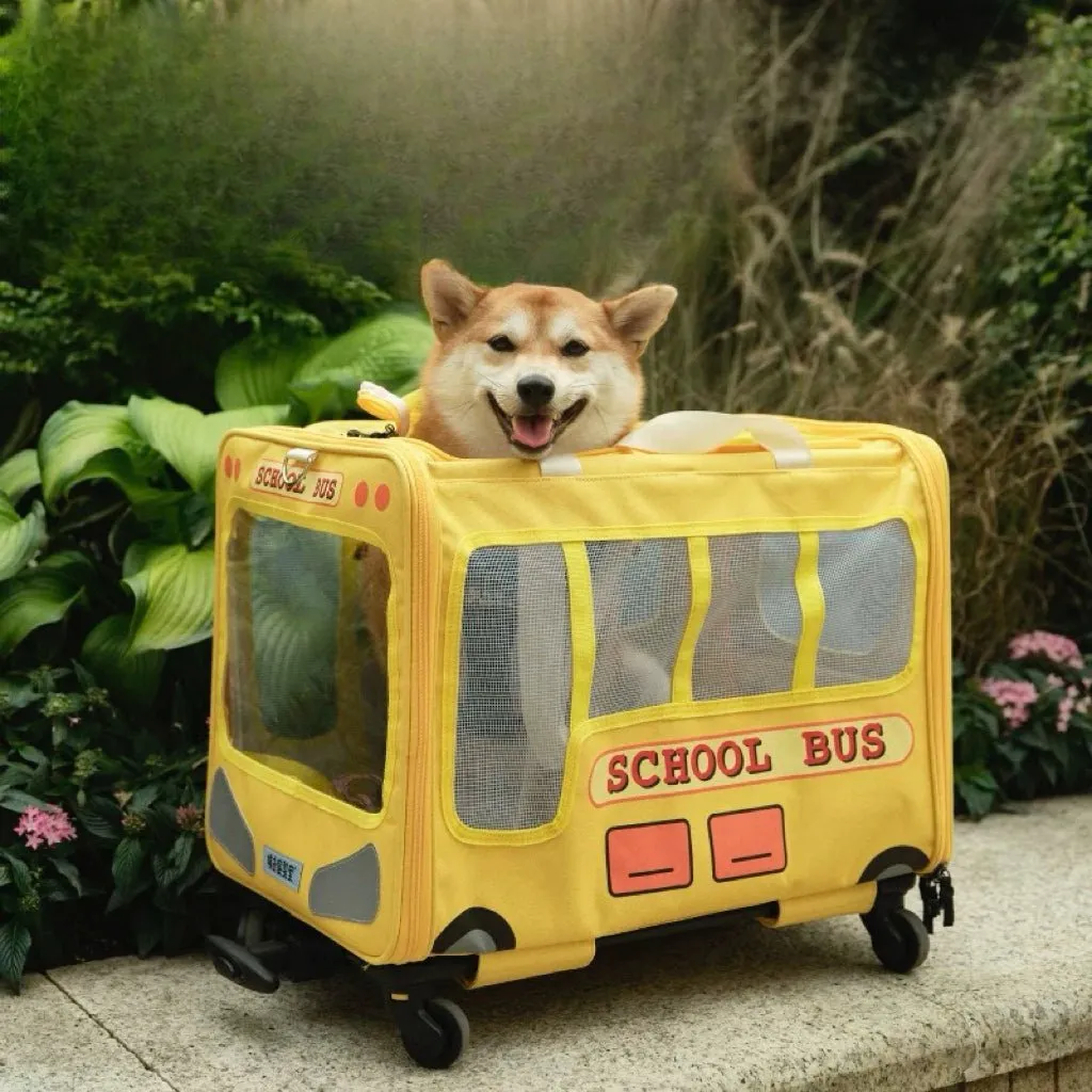 PURLAB School Bus Pet Carrier