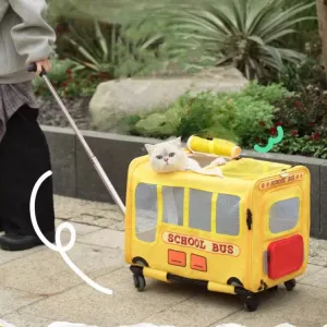 PURLAB School Bus Pet Carrier