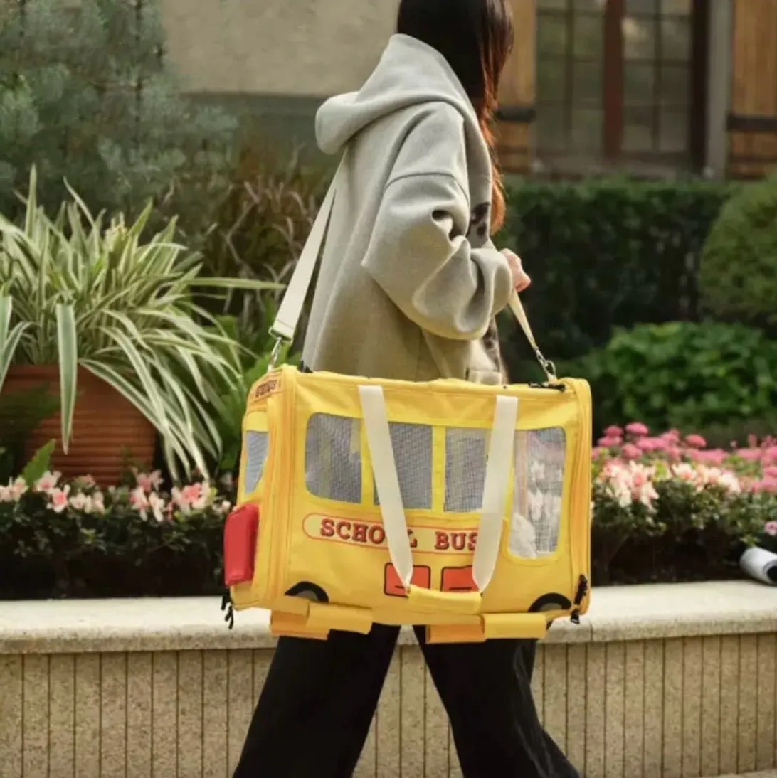 PURLAB School Bus Pet Carrier