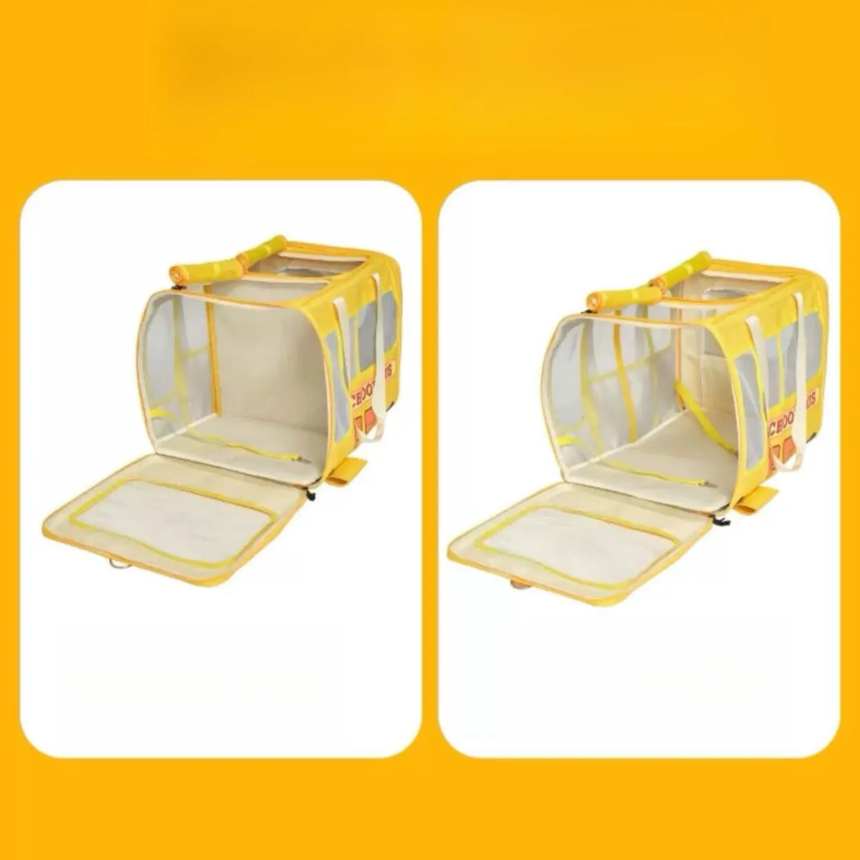 PURLAB School Bus Pet Carrier