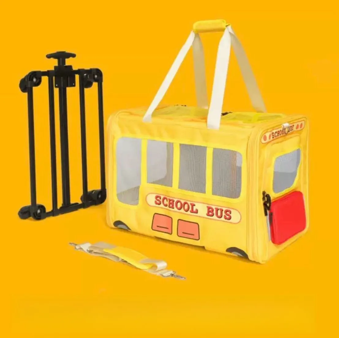 PURLAB School Bus Pet Carrier