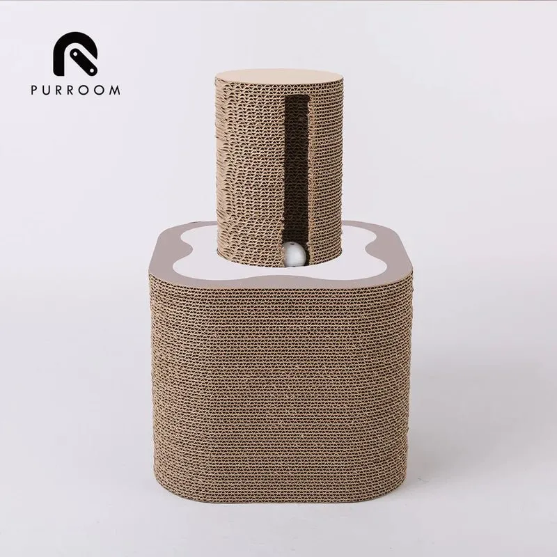 PURROOM 3 In 1 Plumeria Cat Scratcher