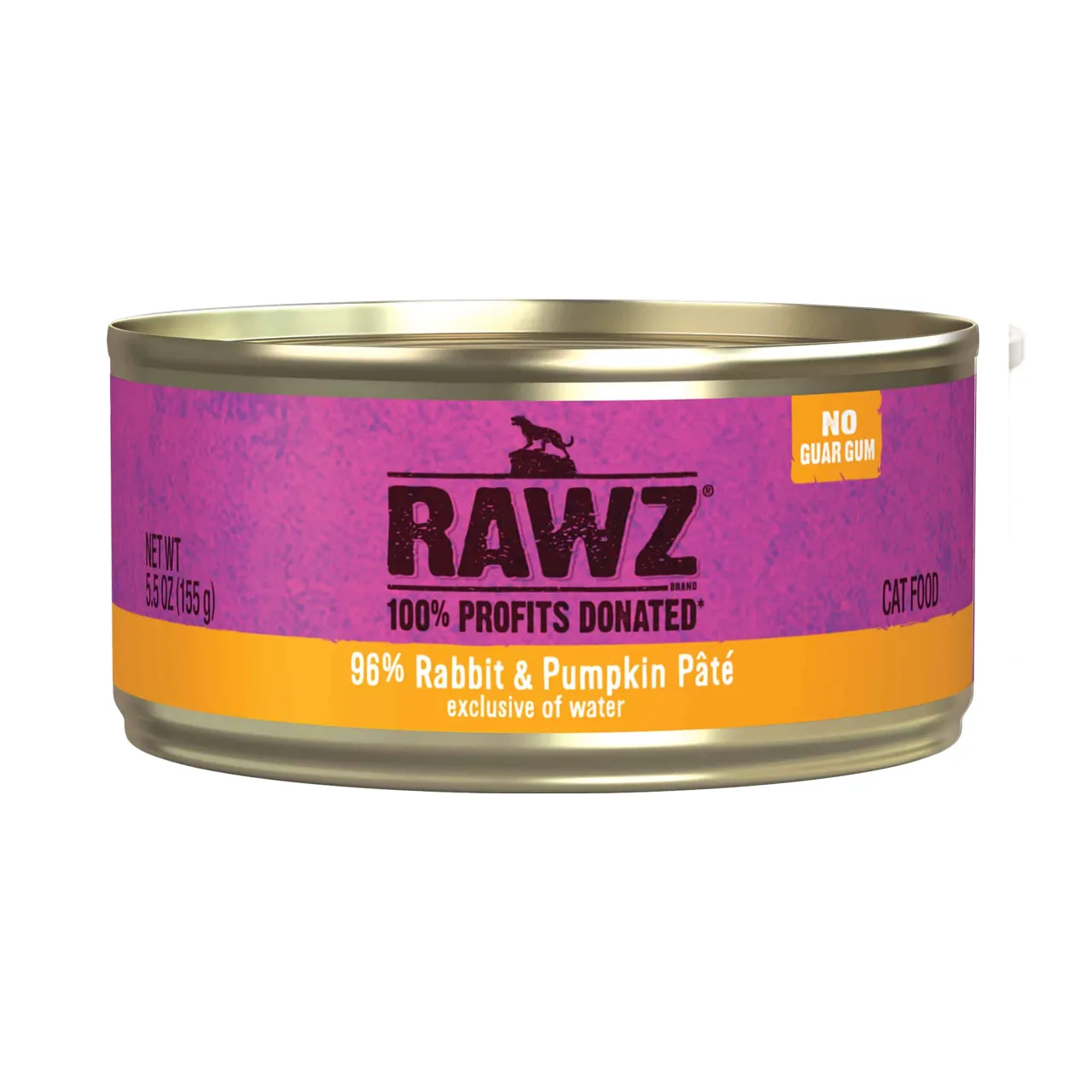 Rawz 96% Rabbit & Pumpkin Pate Can