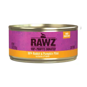 Rawz 96% Rabbit & Pumpkin Pate Can