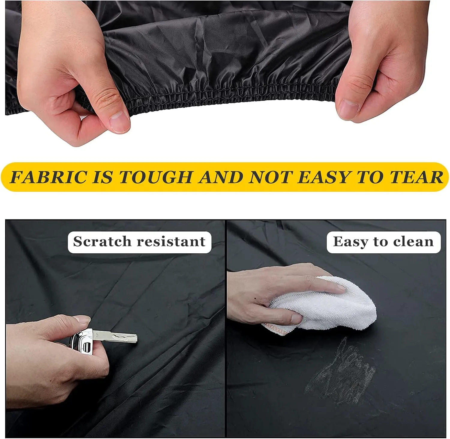 Round Dog Bed Replacement Cover 36D  4H Inches Washable Black Thickened Waterproof Oxford Fabric with Handle and Zipper Reusable Dog Bed Liner for Small to Medium 25-35 Lbs Puppy