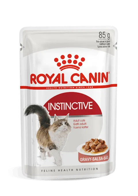 Royal Canin | Cat Wet Food Pouch | Adult Instinctive in Gravy - 85g