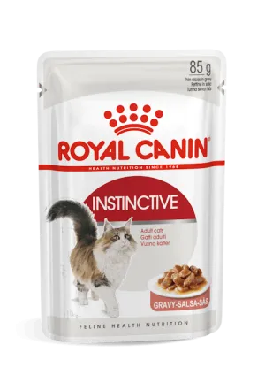 Royal Canin | Cat Wet Food Pouch | Adult Instinctive in Gravy - 85g