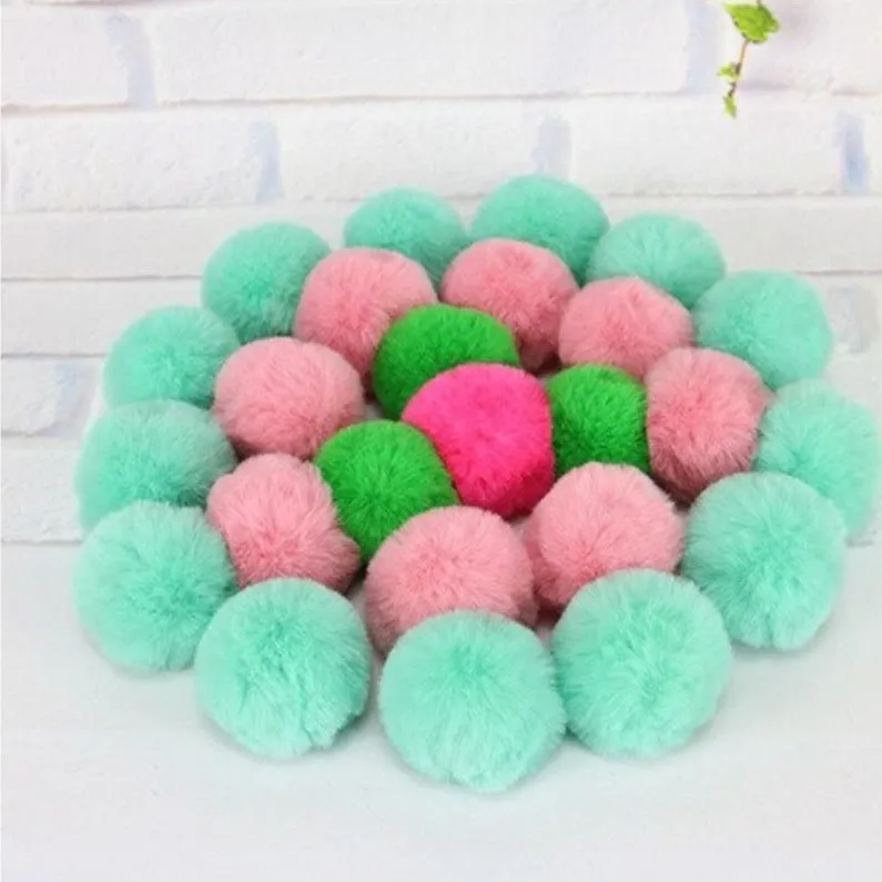 Soft Colorful Cat Toy Ball