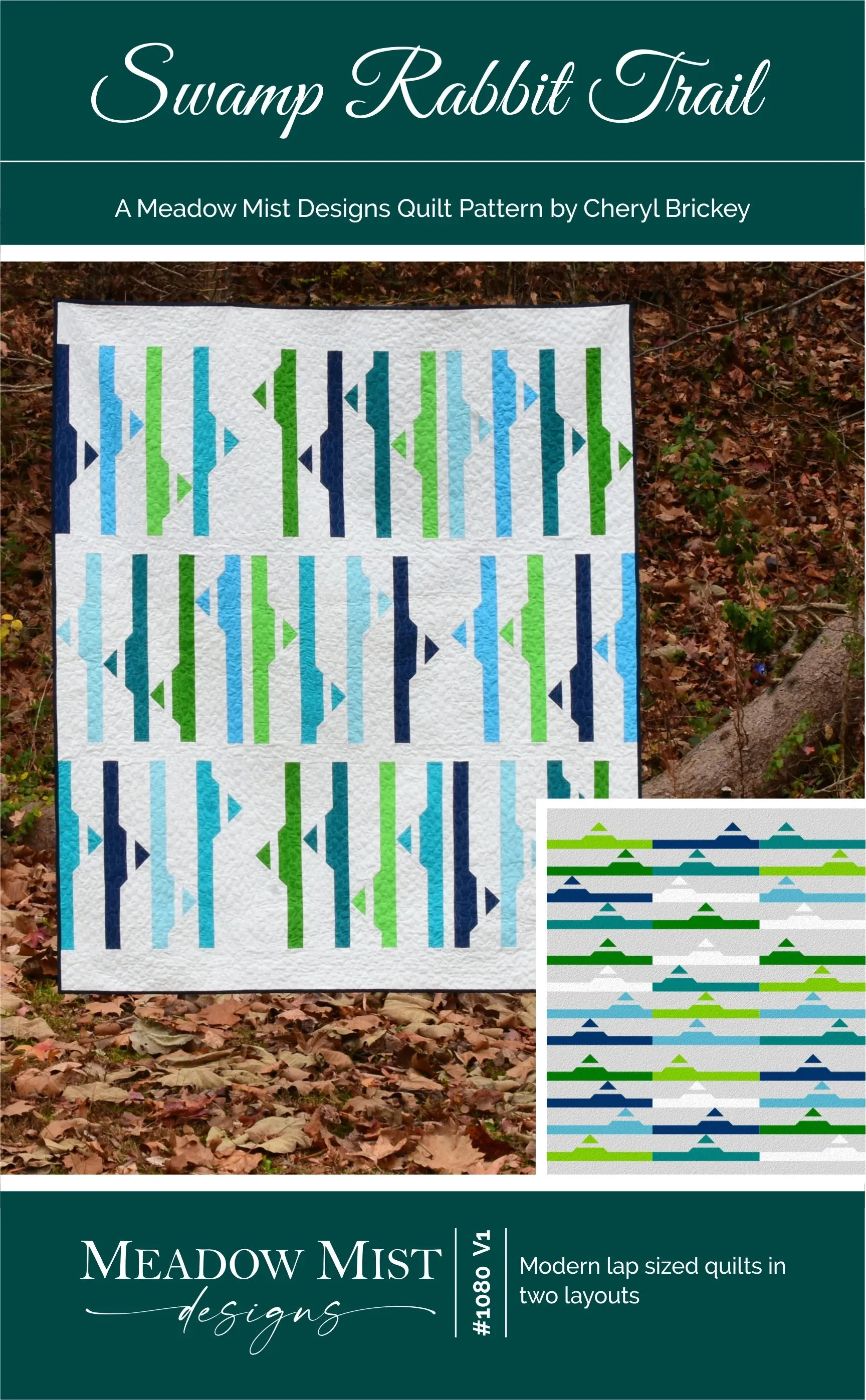 Swamp Rabbit Trail Quilt Pattern