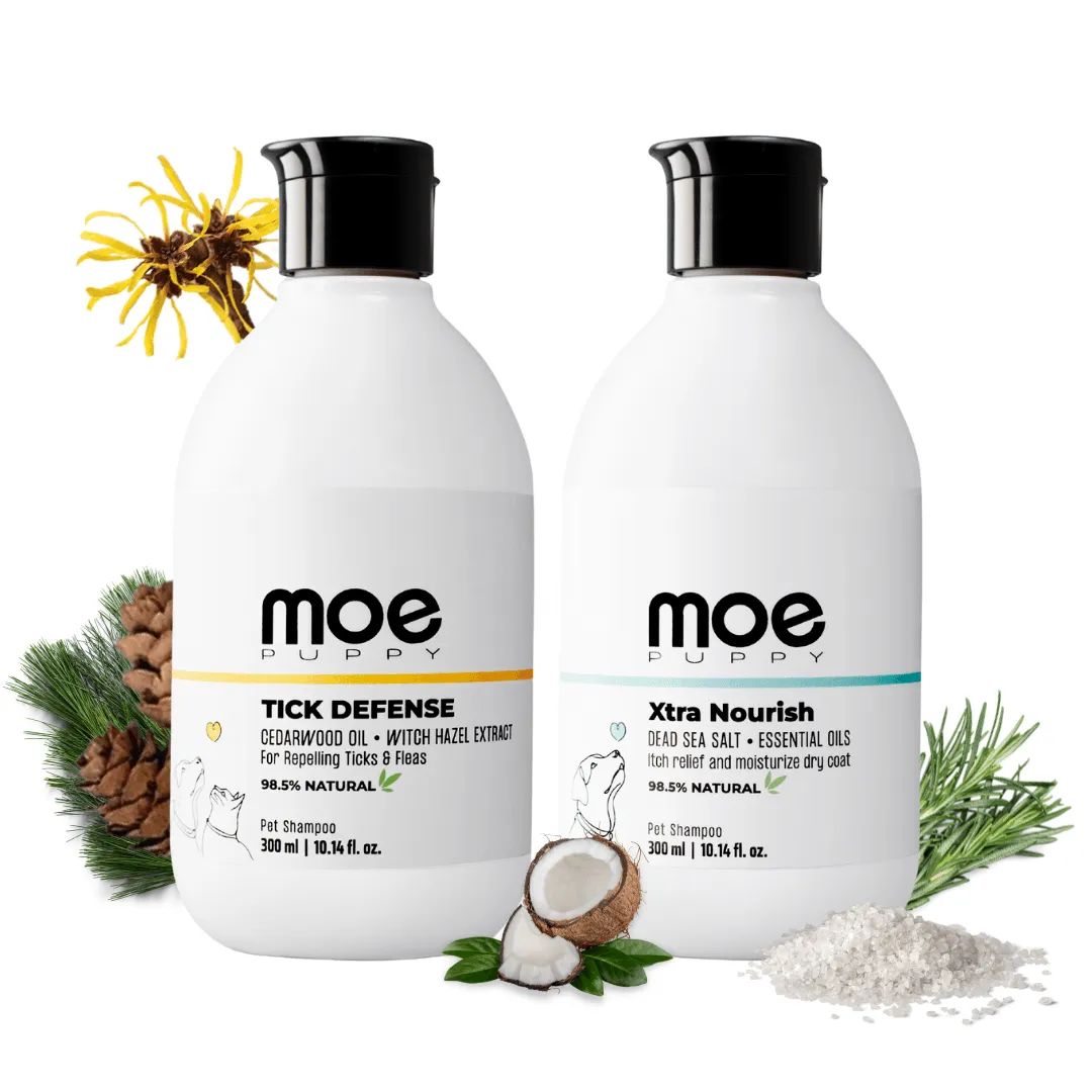 Tick Defense & Xtra Nourish Pet Shampoo Combo