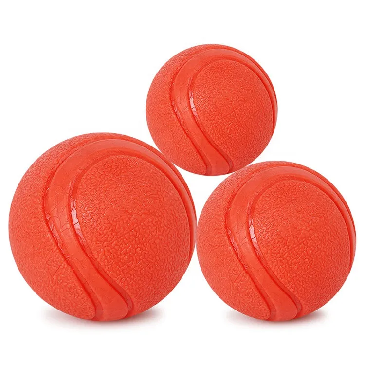 Tough TPR Chewy Dog Toy Balls