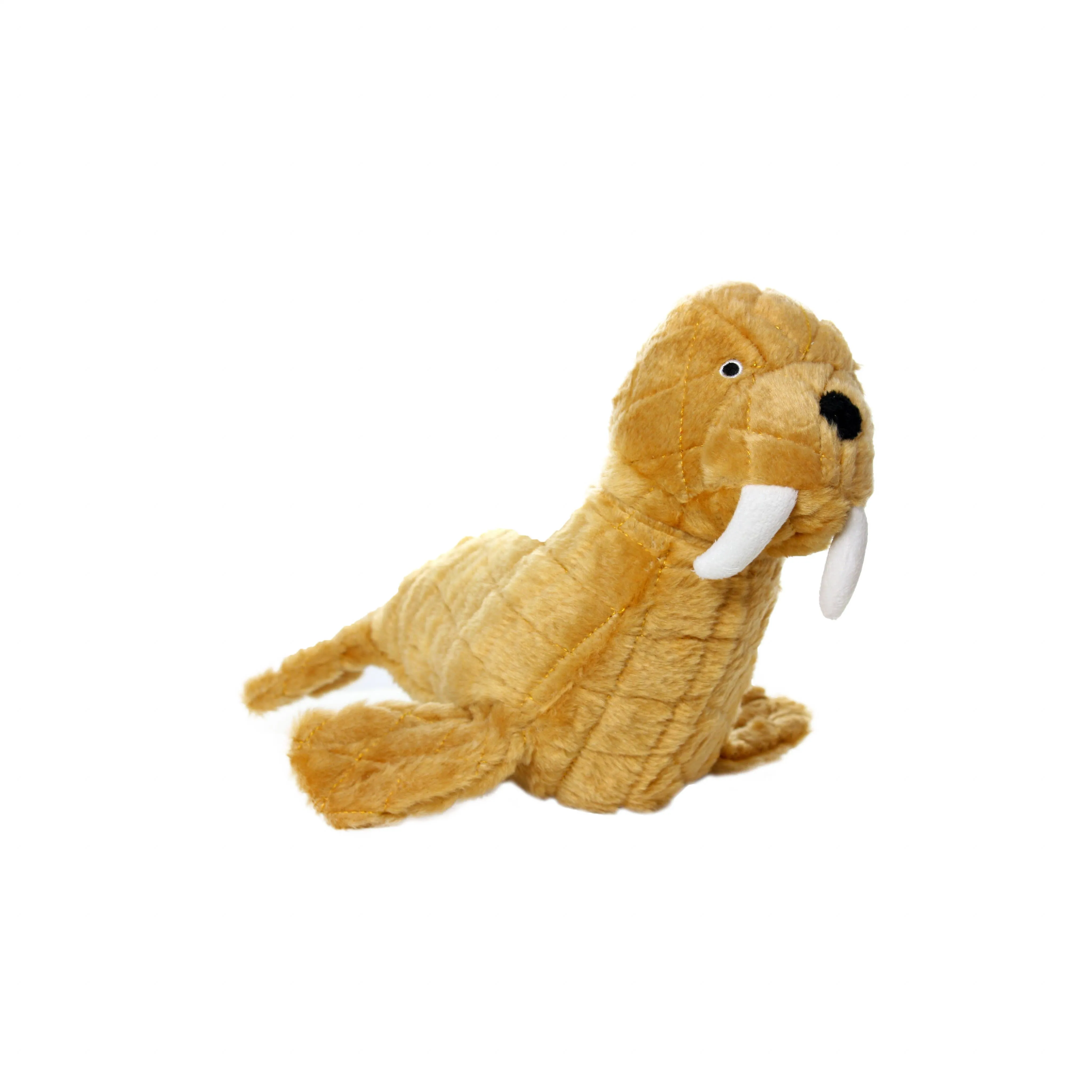 Tuffy Dog Toys - VIP Products - Mighty Arctic Walrus, Plush, Squeaky Dog Toy