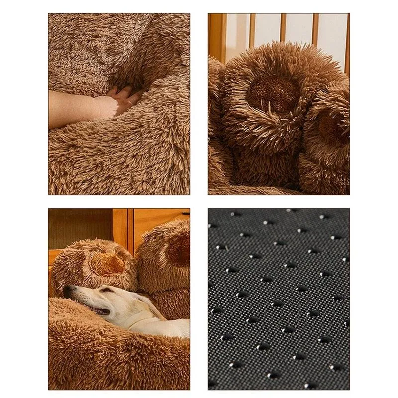 Washable Dog Sofa Beds - Cozy Cave Design for Small to Large Dogs and Cats