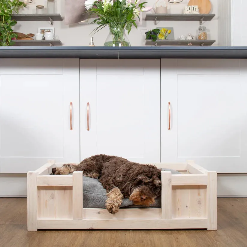 Wooden Salcombe Dog Bed