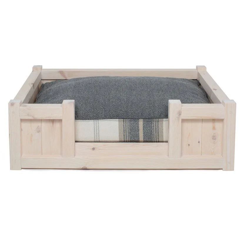 Wooden Salcombe Dog Bed