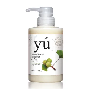 YU Oriental Natural Herbs Bath Shampoo for Cats & Dogs -  Baby Pets formula (400ml)